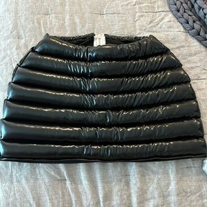 Sexy mini skirt black bubble